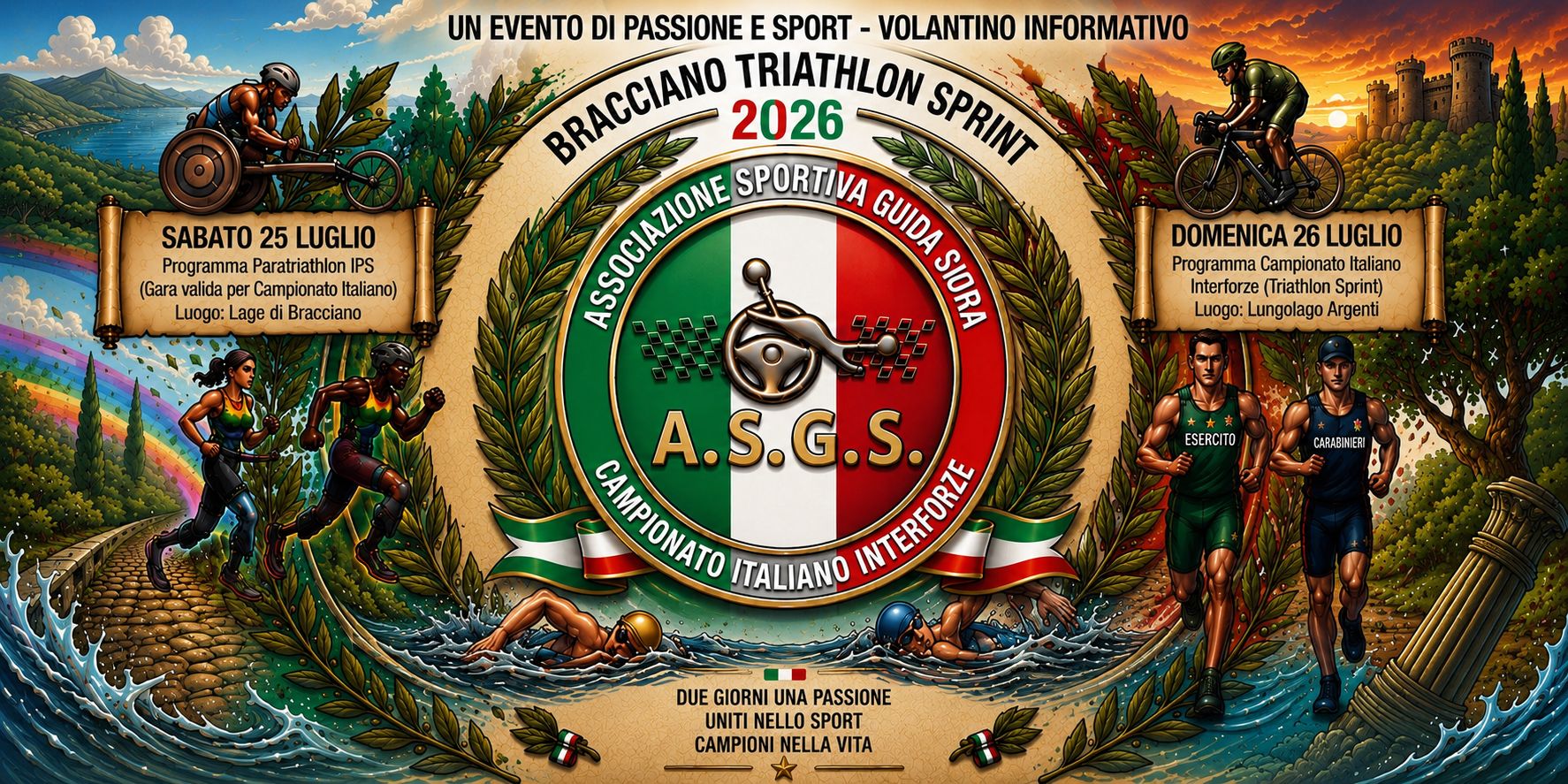 Bracciano Triathlon Sprint